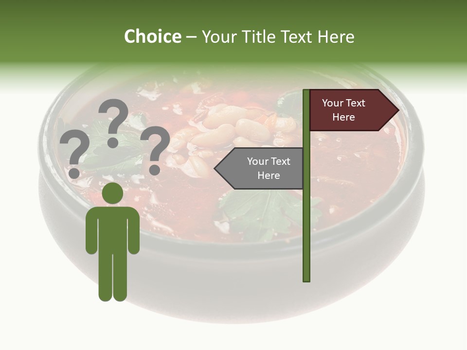 Vegetarian Tomato Parsley PowerPoint Template