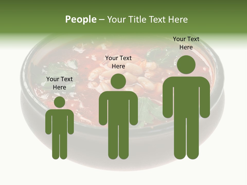 Vegetarian Tomato Parsley PowerPoint Template