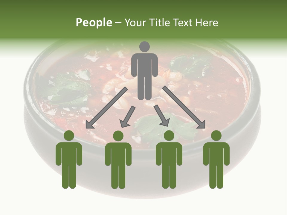 Vegetarian Tomato Parsley PowerPoint Template