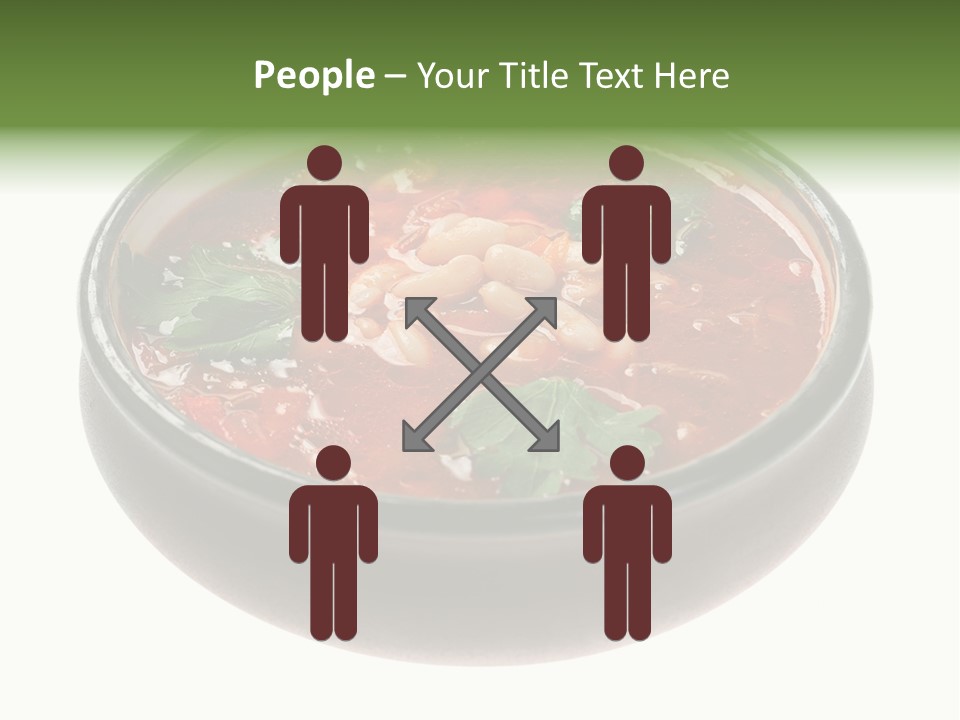 Vegetarian Tomato Parsley PowerPoint Template