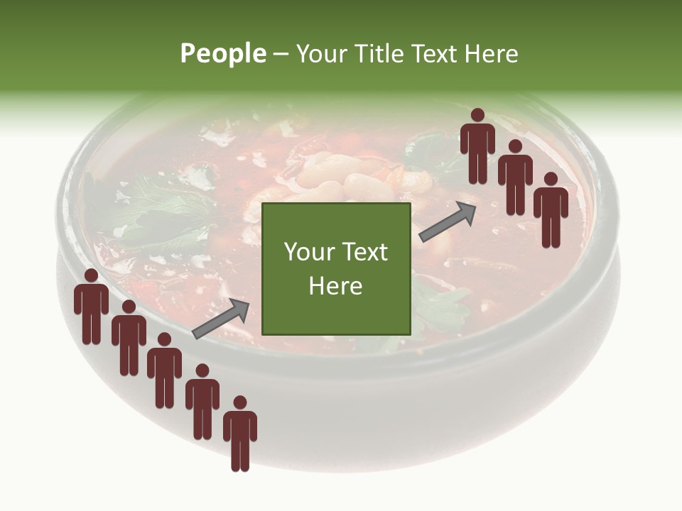 Vegetarian Tomato Parsley PowerPoint Template