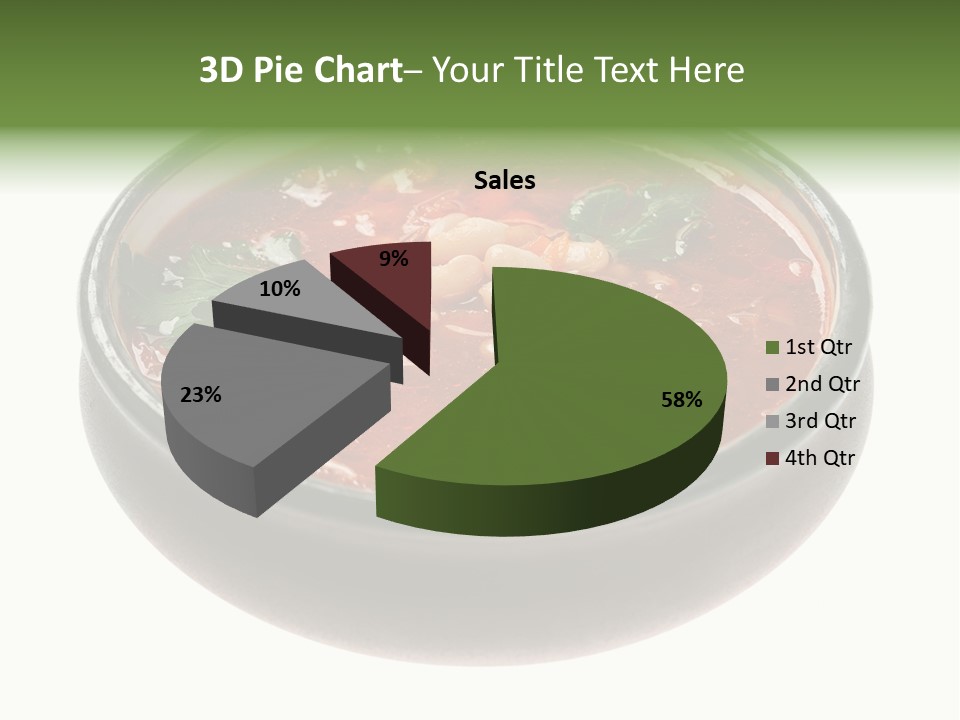 Vegetarian Tomato Parsley PowerPoint Template