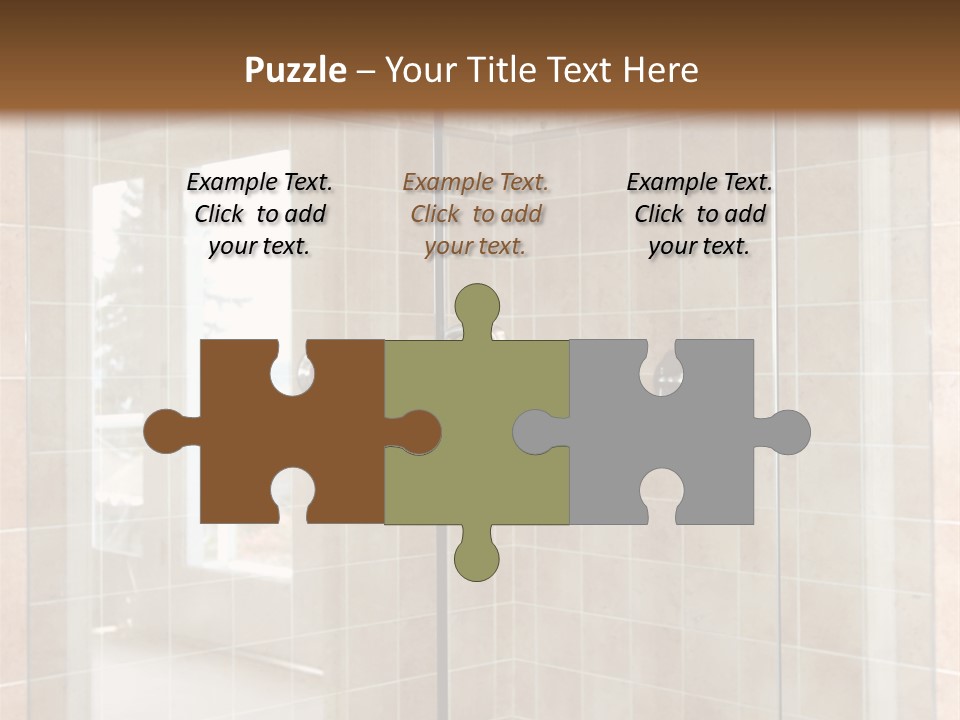 Tiles Walk In Modern PowerPoint Template