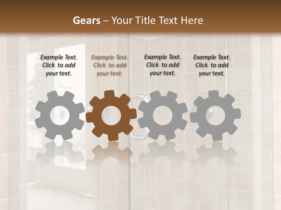 Tiles Walk In Modern PowerPoint Template