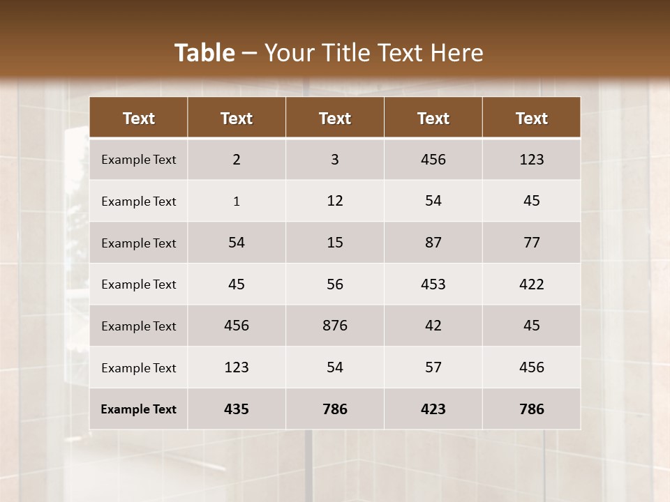 Tiles Walk In Modern PowerPoint Template