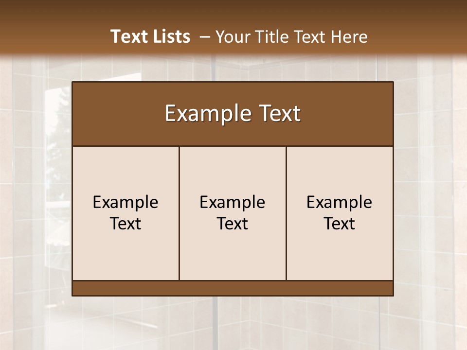 Tiles Walk In Modern PowerPoint Template