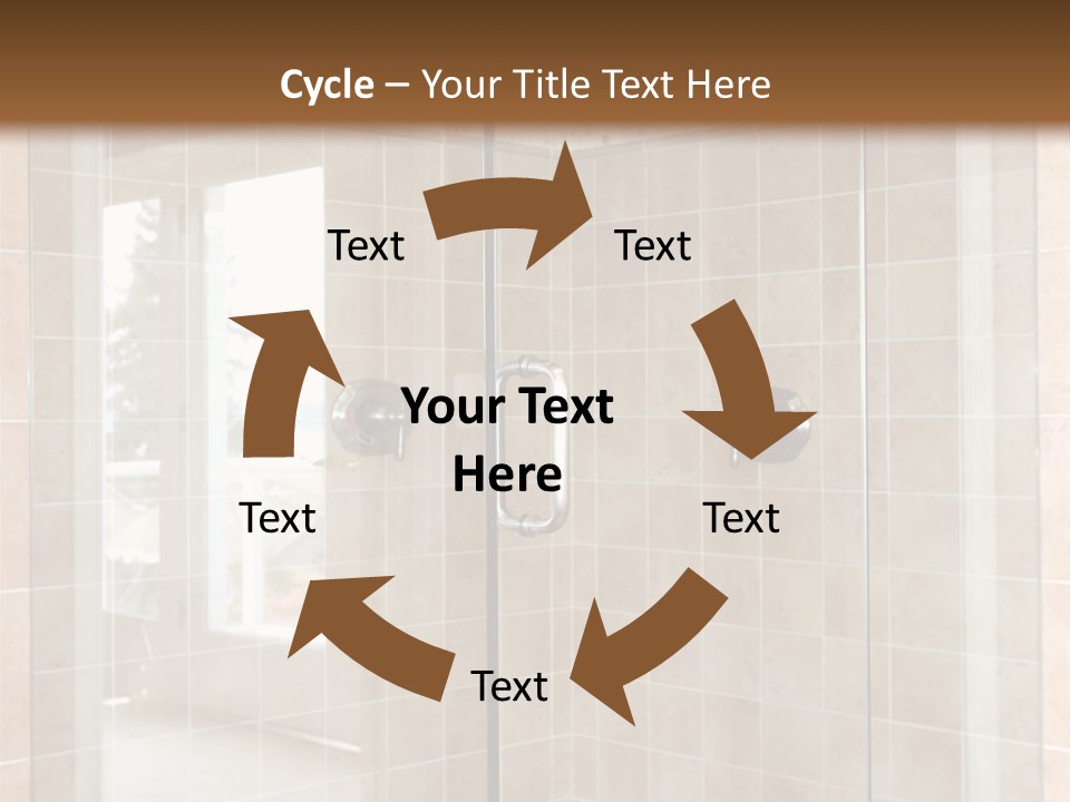 Tiles Walk In Modern PowerPoint Template
