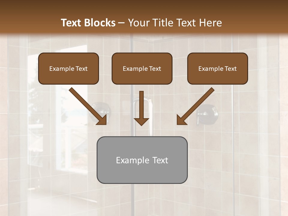 Tiles Walk In Modern PowerPoint Template