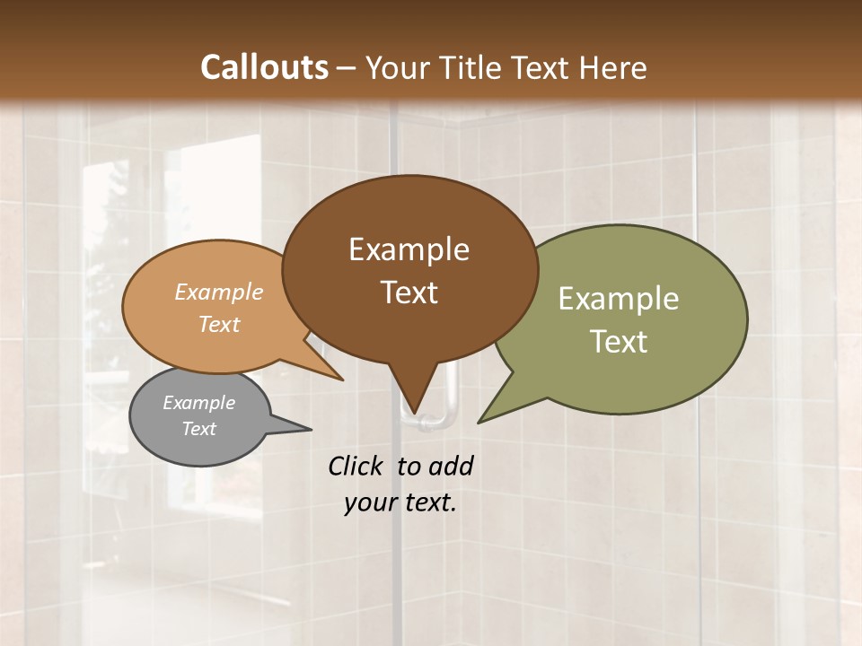 Tiles Walk In Modern PowerPoint Template