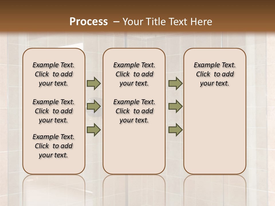 Tiles Walk In Modern PowerPoint Template