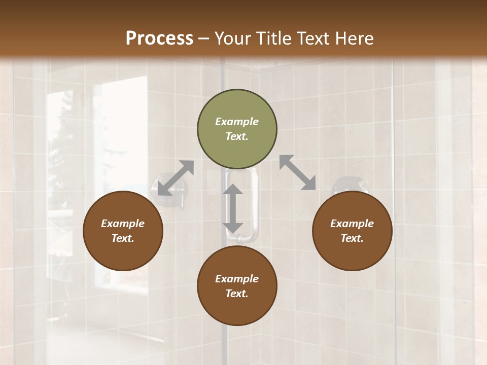 Tiles Walk In Modern PowerPoint Template