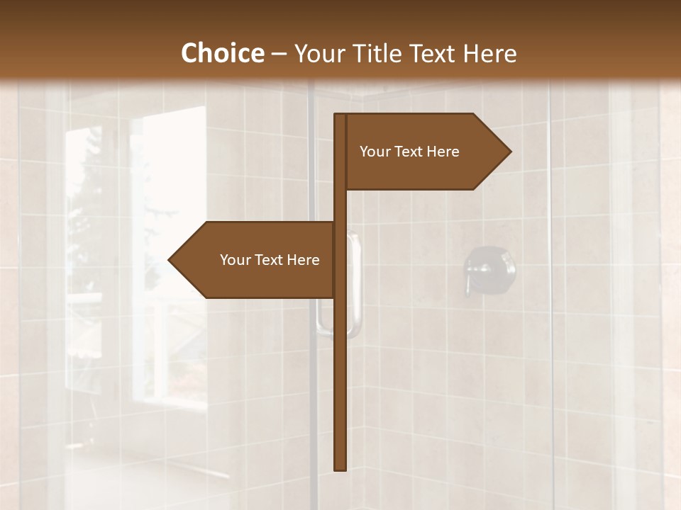 Tiles Walk In Modern PowerPoint Template