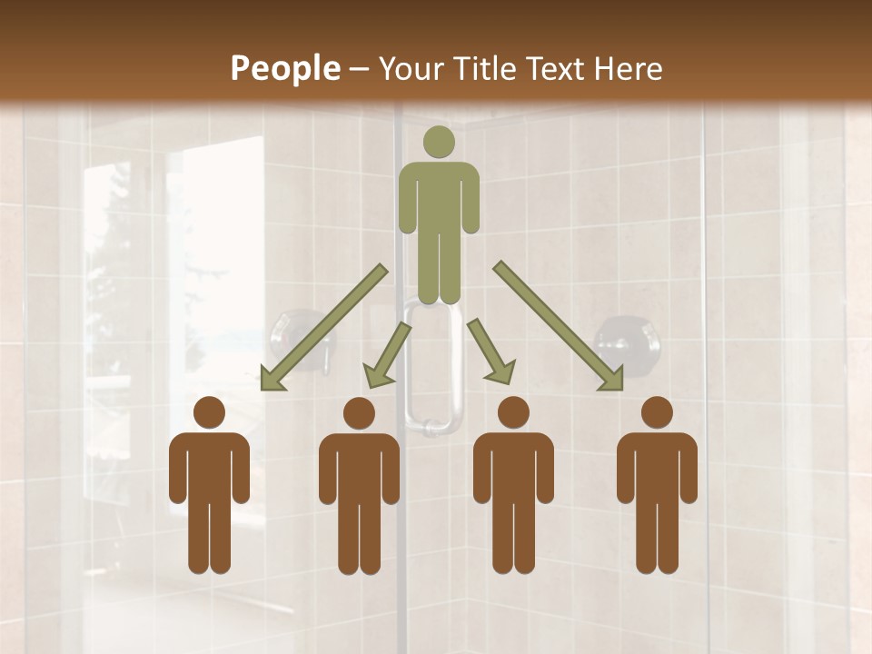 Tiles Walk In Modern PowerPoint Template