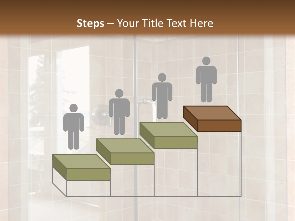 Tiles Walk In Modern PowerPoint Template