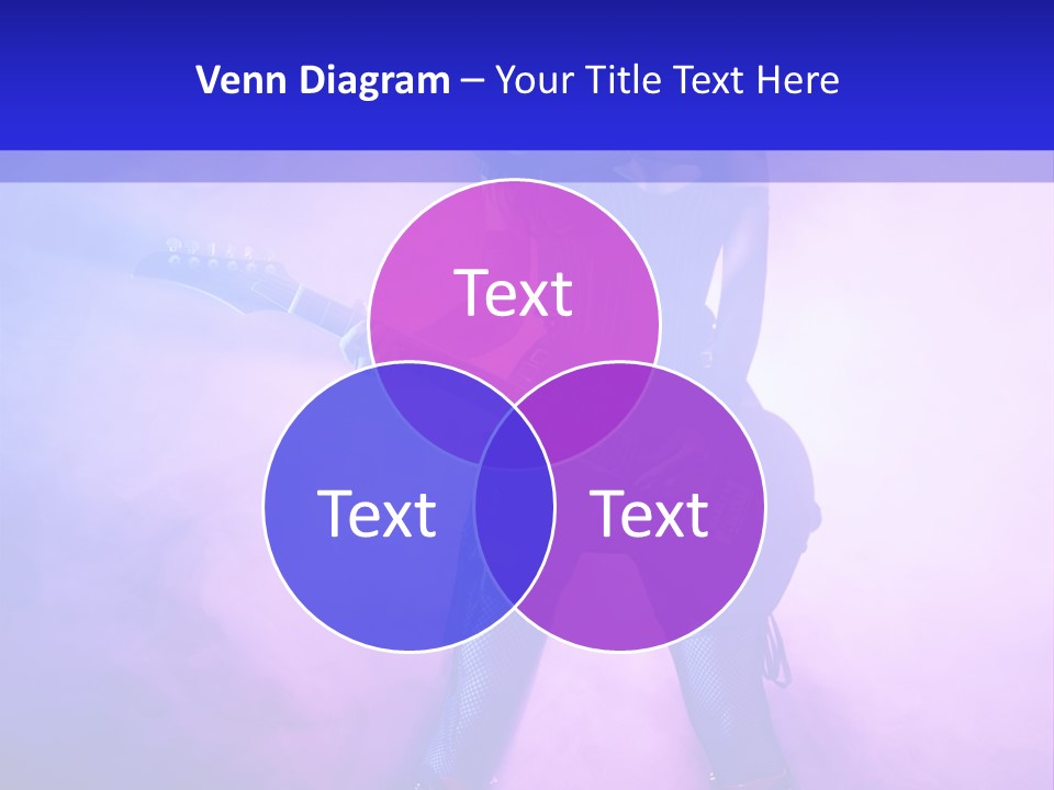 Show Smoke Female PowerPoint Template