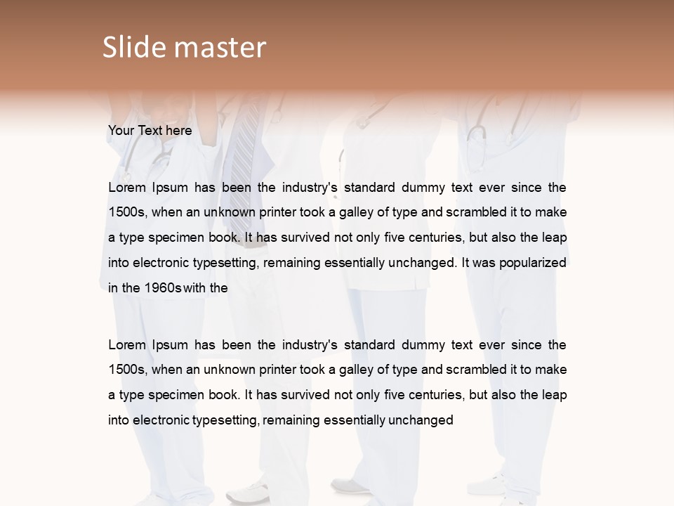 Colleague Doctor Handsome PowerPoint Template