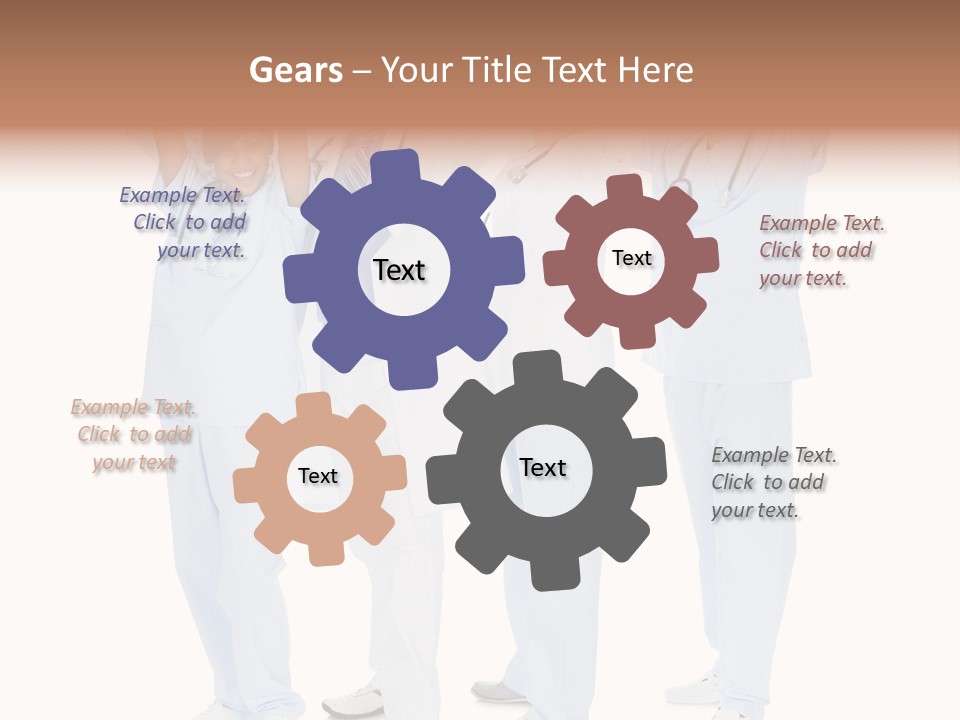 Colleague Doctor Handsome PowerPoint Template