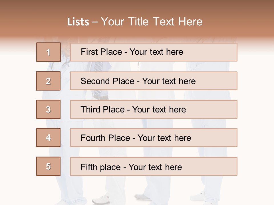 Colleague Doctor Handsome PowerPoint Template