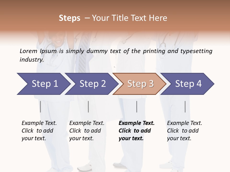 Colleague Doctor Handsome PowerPoint Template