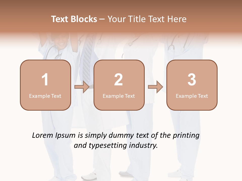 Colleague Doctor Handsome PowerPoint Template