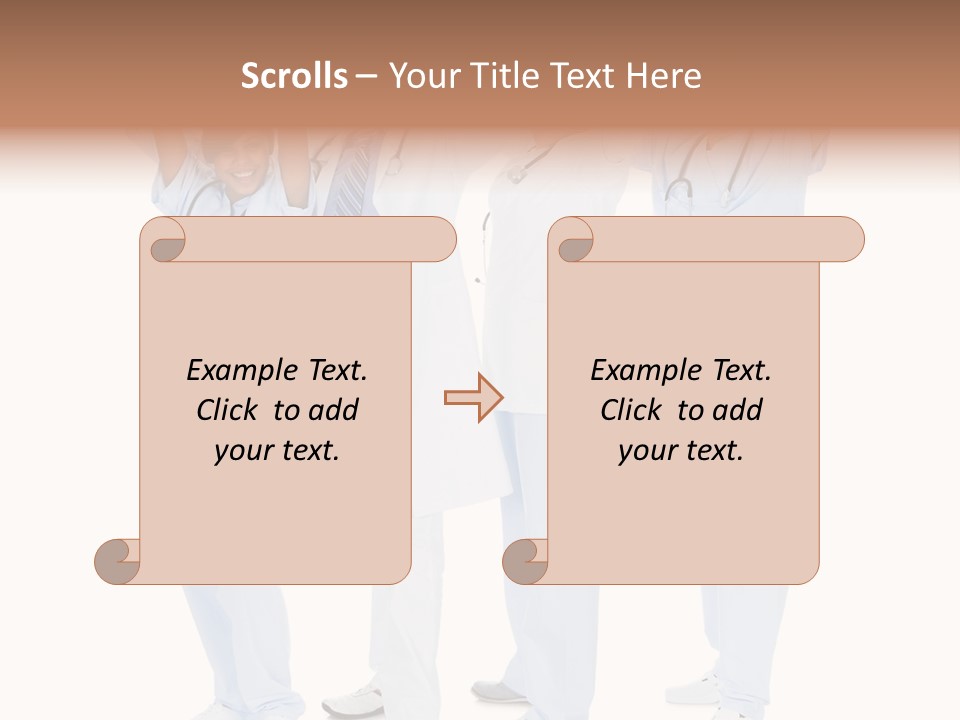 Colleague Doctor Handsome PowerPoint Template