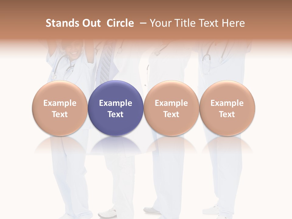 Colleague Doctor Handsome PowerPoint Template