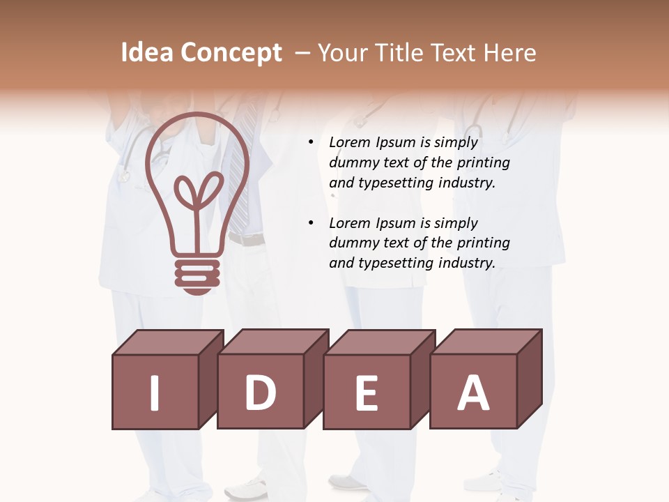 Colleague Doctor Handsome PowerPoint Template