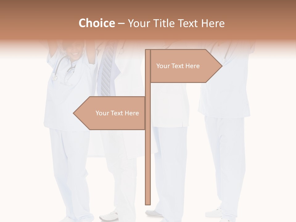 Colleague Doctor Handsome PowerPoint Template