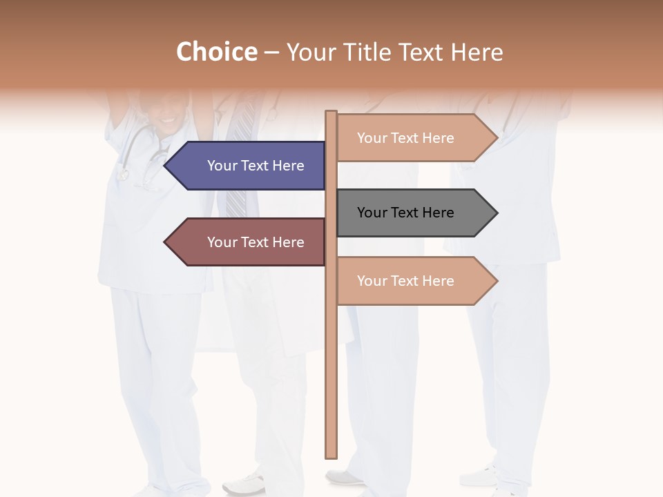 Colleague Doctor Handsome PowerPoint Template