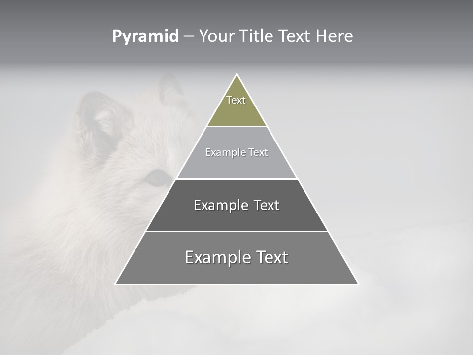 Artic Wildlife Horizontal Survival PowerPoint Template