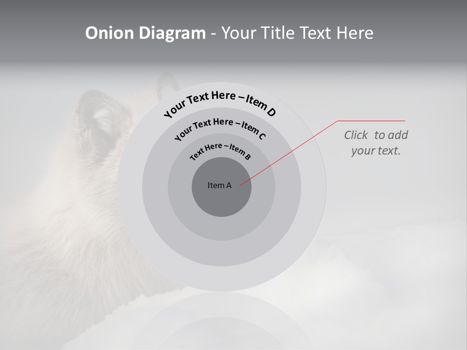 Artic Wildlife Horizontal Survival PowerPoint Template
