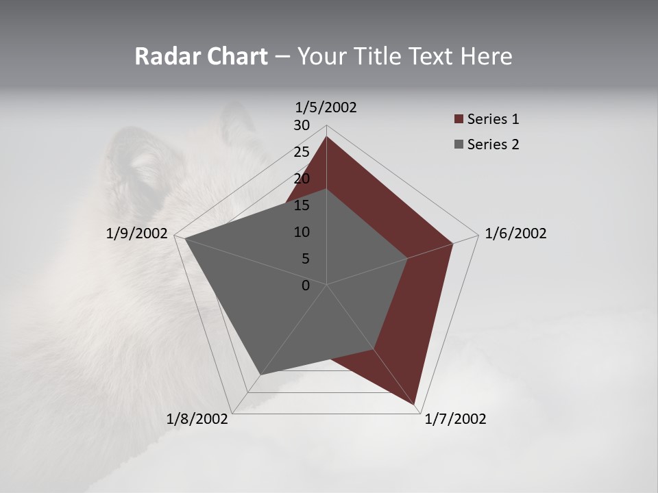 Artic Wildlife Horizontal Survival PowerPoint Template