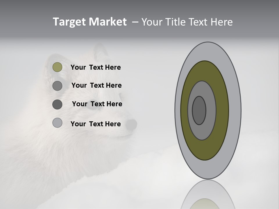 Artic Wildlife Horizontal Survival PowerPoint Template