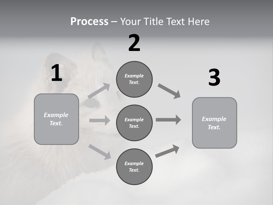 Artic Wildlife Horizontal Survival PowerPoint Template