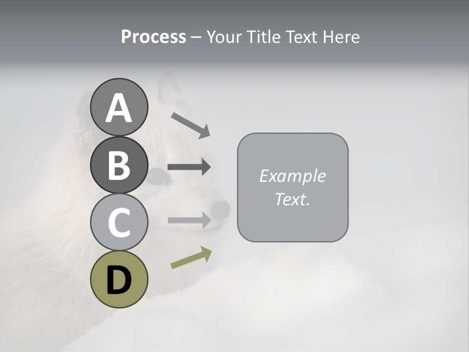 Artic Wildlife Horizontal Survival PowerPoint Template