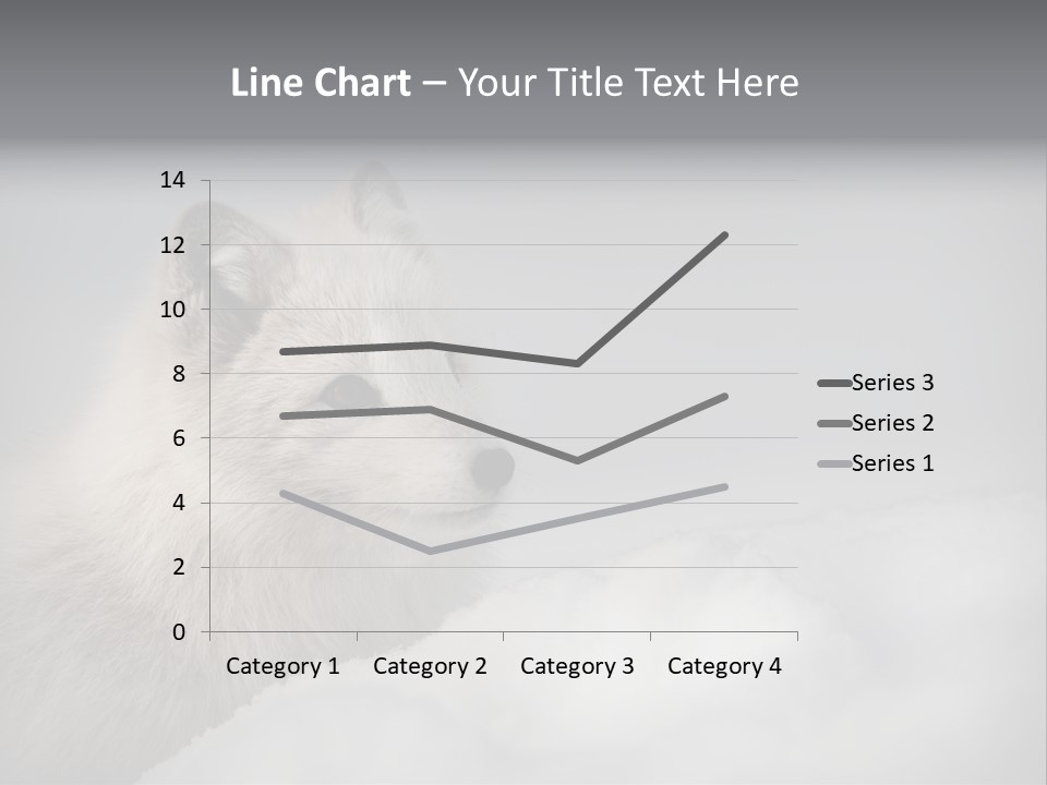 Artic Wildlife Horizontal Survival PowerPoint Template