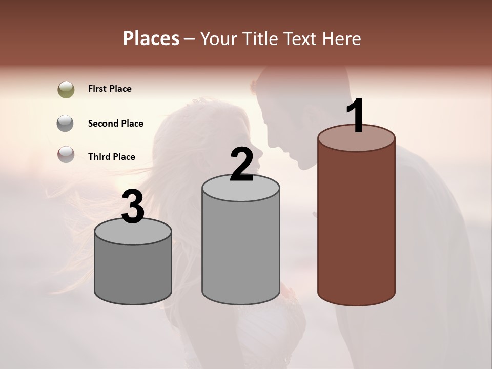 Man Attractive Female PowerPoint Template