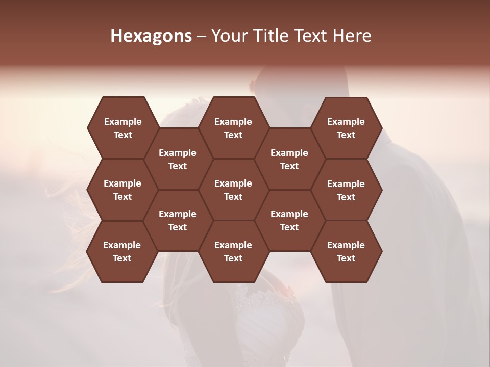 Man Attractive Female PowerPoint Template