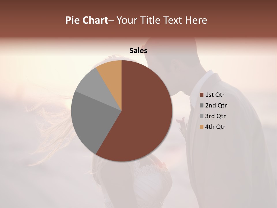 Man Attractive Female PowerPoint Template