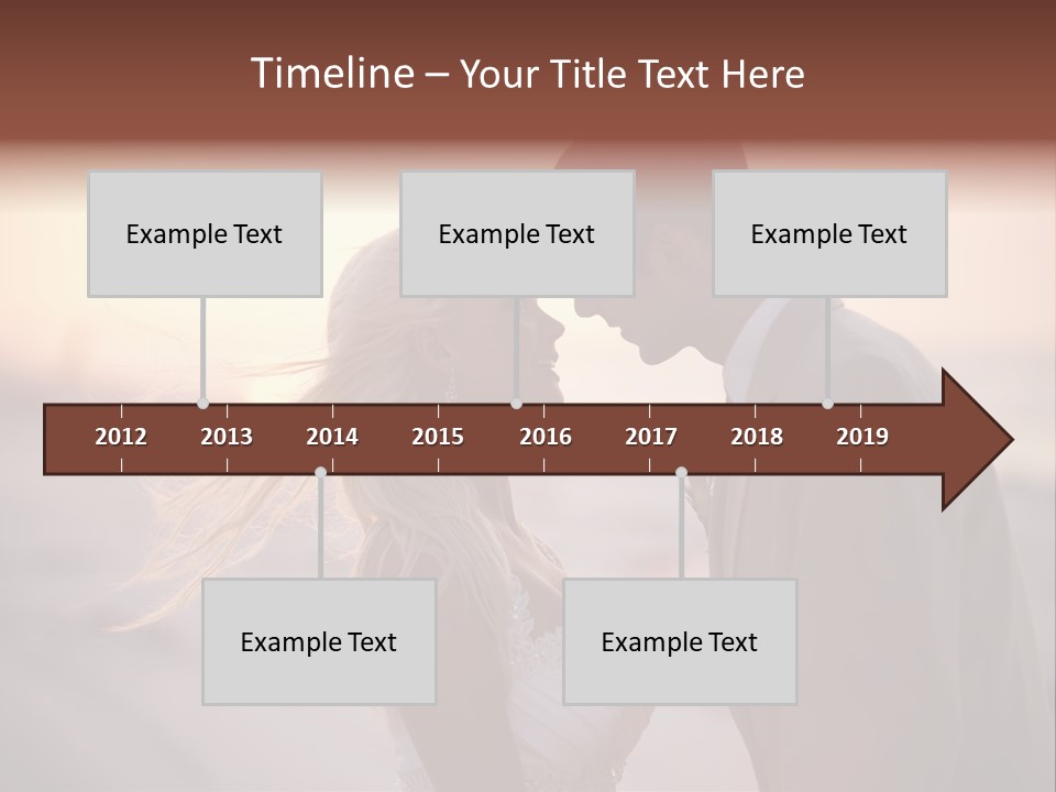 Man Attractive Female PowerPoint Template