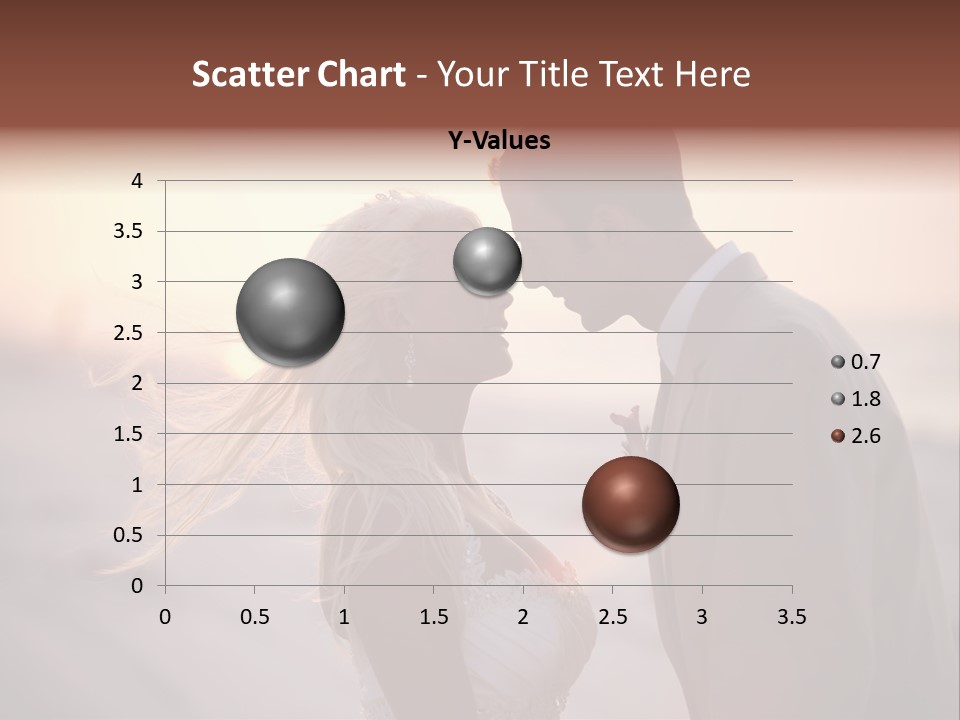 Man Attractive Female PowerPoint Template