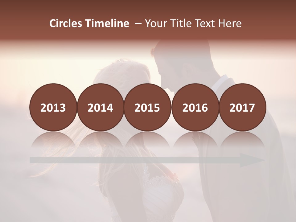 Man Attractive Female PowerPoint Template