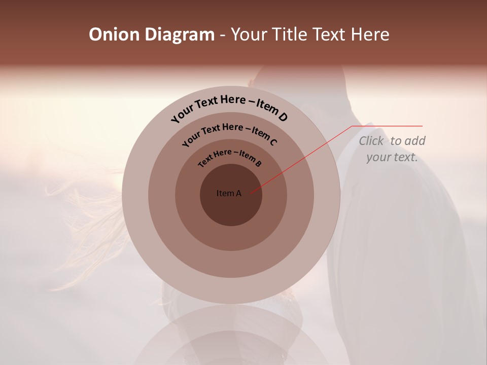 Man Attractive Female PowerPoint Template