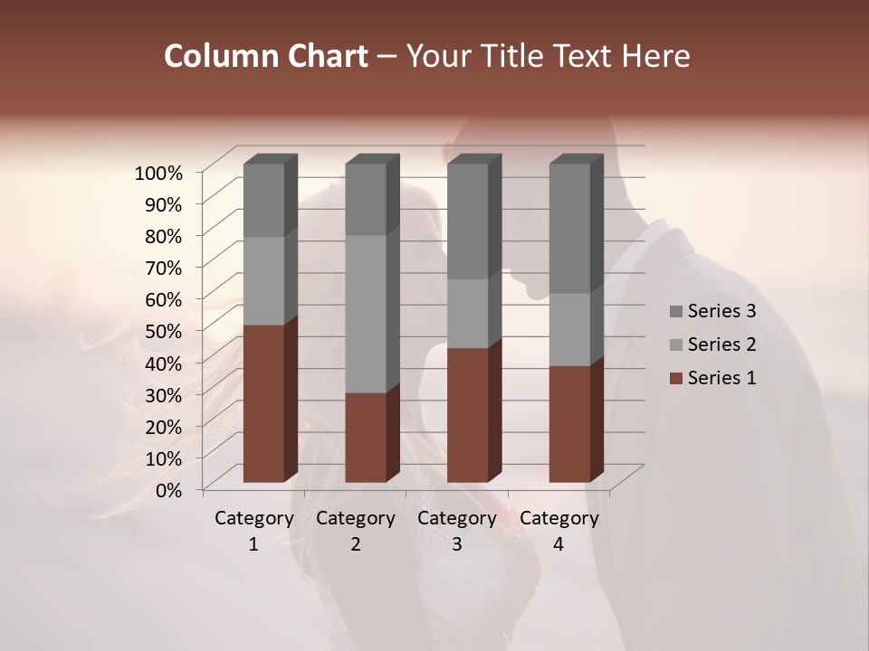 Man Attractive Female PowerPoint Template