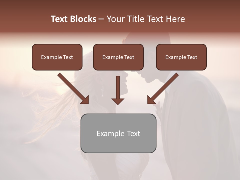 Man Attractive Female PowerPoint Template