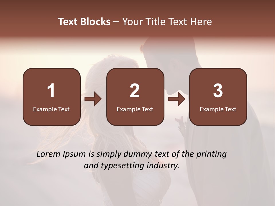 Man Attractive Female PowerPoint Template