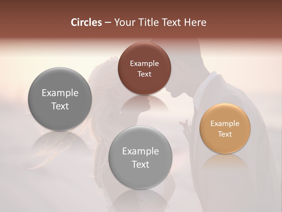 Man Attractive Female PowerPoint Template