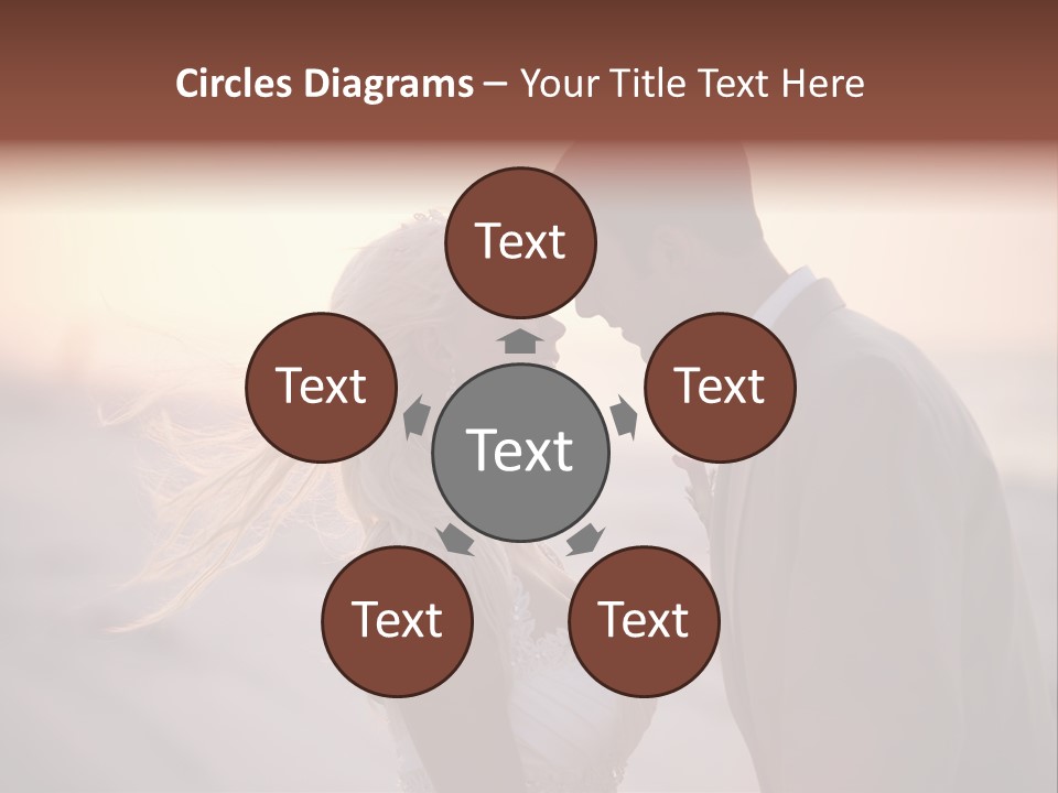 Man Attractive Female PowerPoint Template