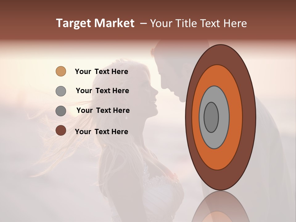 Man Attractive Female PowerPoint Template