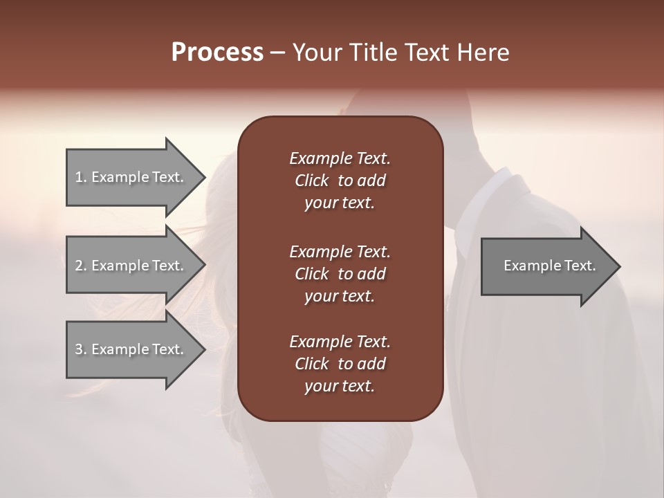 Man Attractive Female PowerPoint Template
